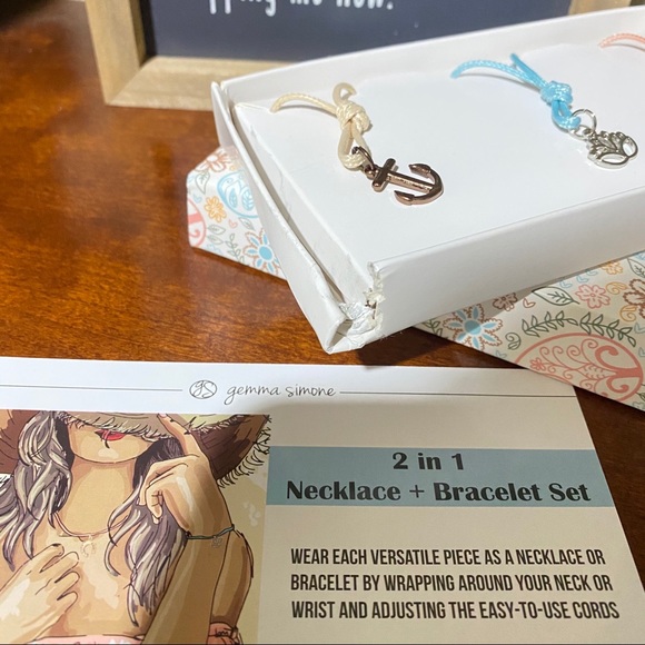 2-in-1 Necklace/Bracelet Set - Picture 3 of 3